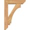Ekena Millwork Imperial Slat Smooth Bracket w/ Offset Brace, Western Red Cedar, 5 1/2"W x 20"D x 28"H BKT0604X20X28IMP06SWR - alternate 2